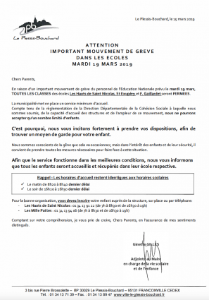 Mouvement de grève Vignette
