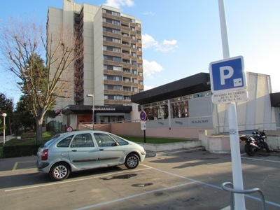 Parking zone bleue Vignette