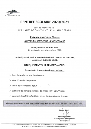 rentrée